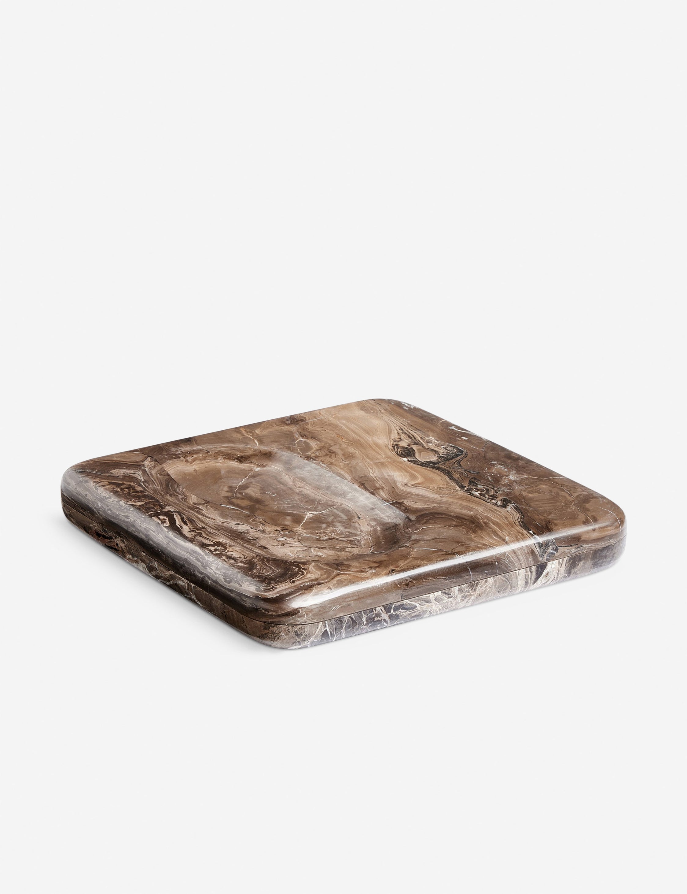 Brown Stone Decorative Display Tray - Image 3
