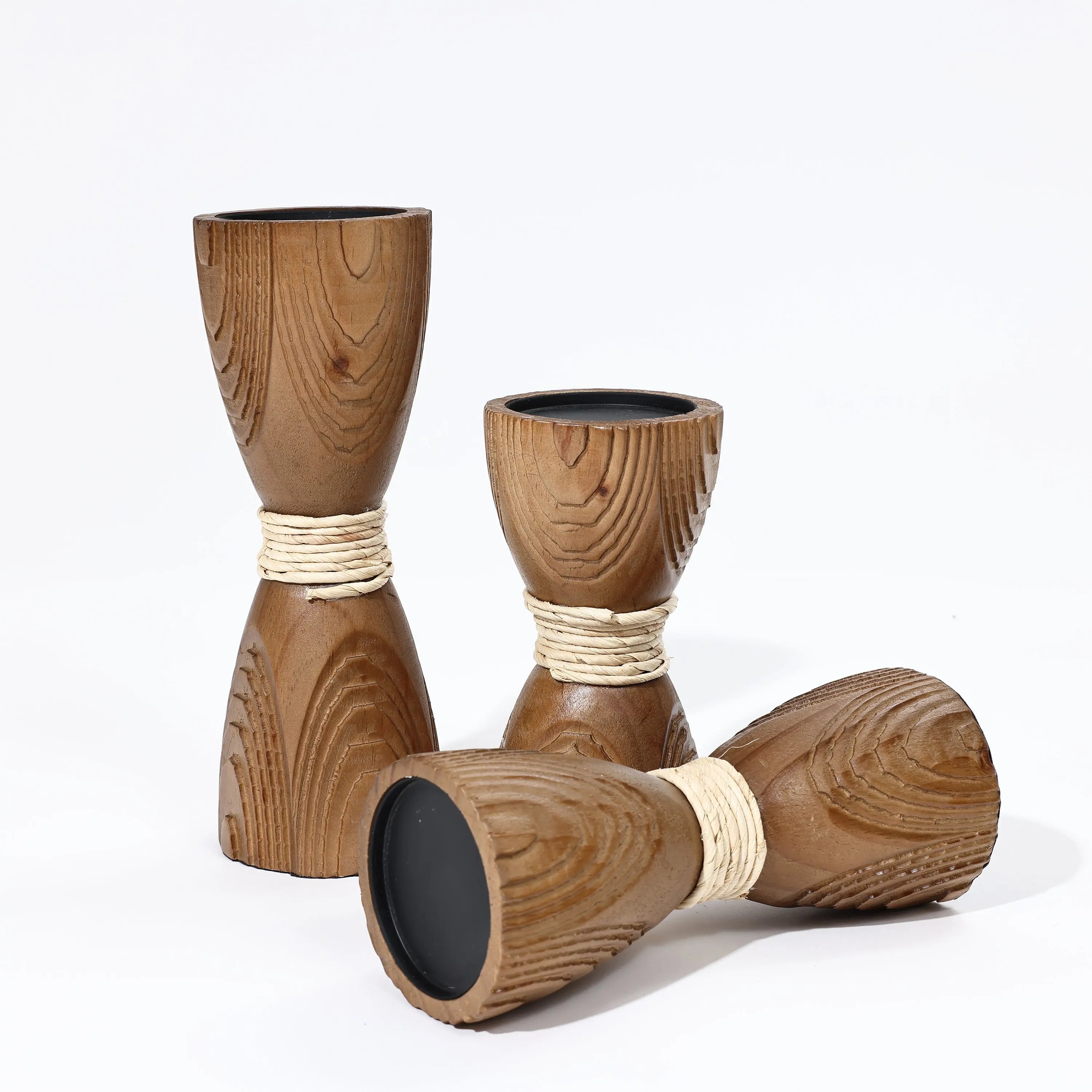 Wood Candle Holder - Image 5
