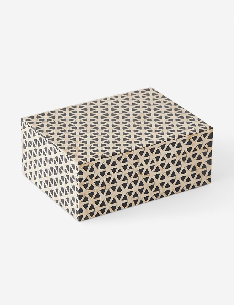 Geometric Resin Decorative Display Tray