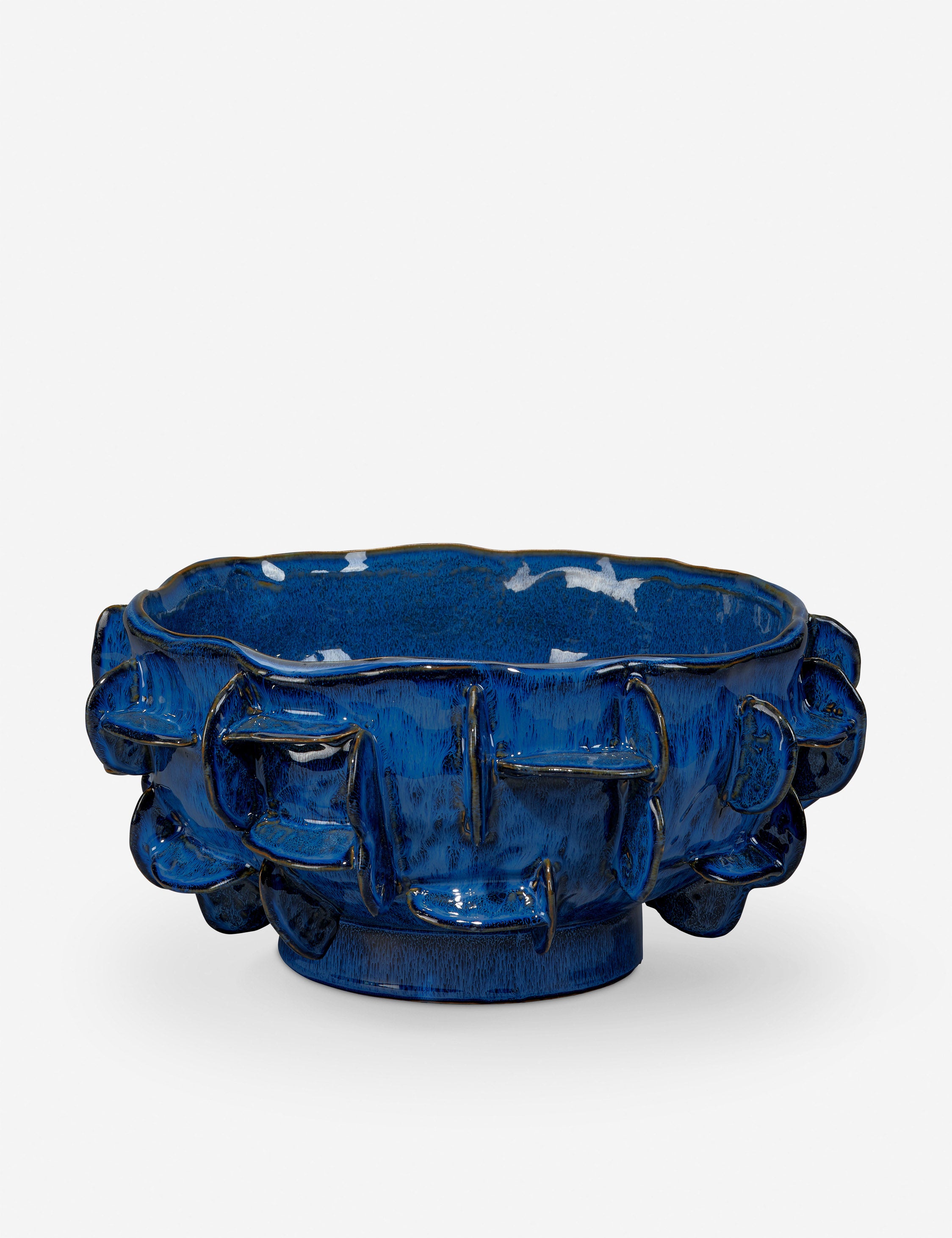 Blue Decorative Accent Bowl - Image 4