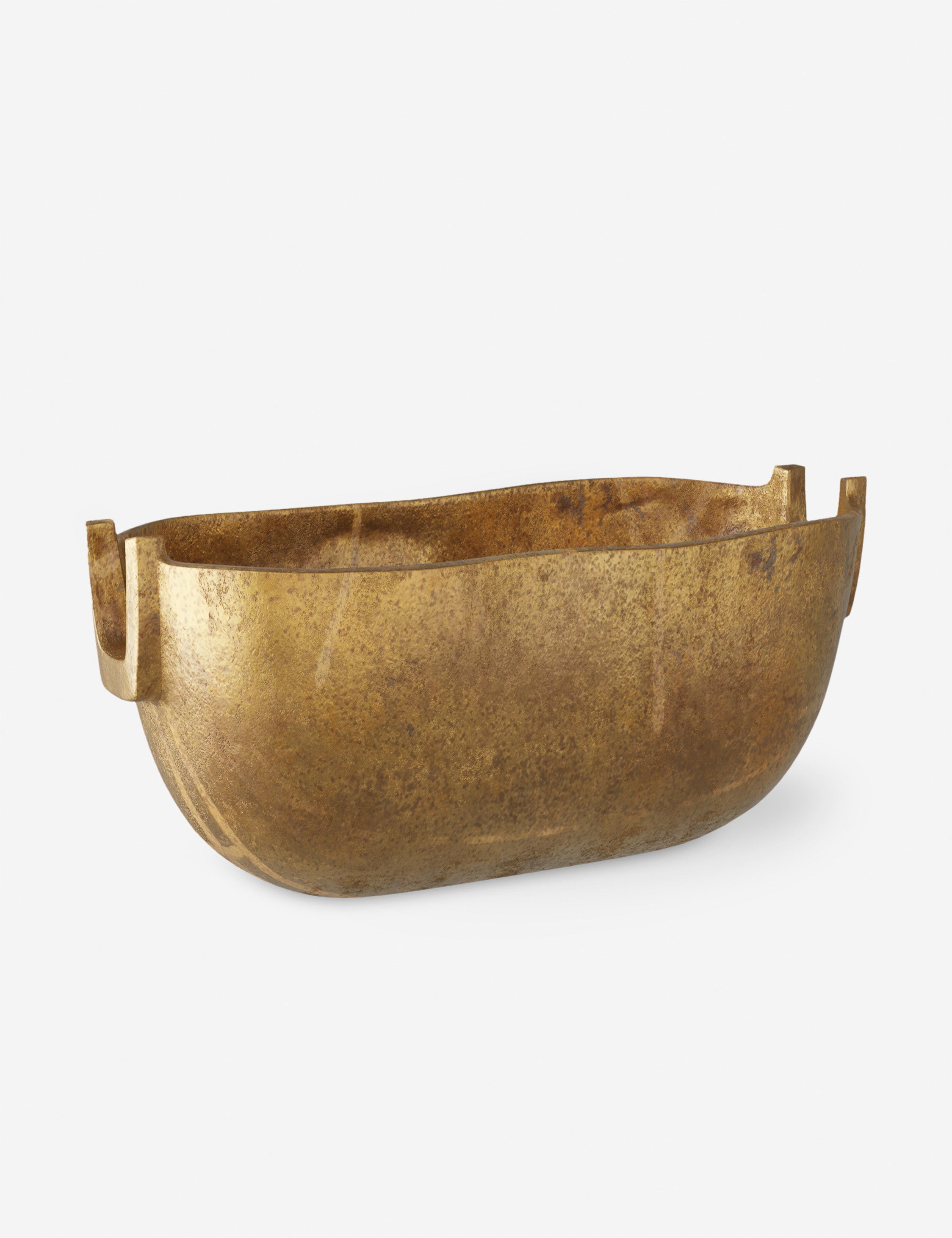 Gold Organic Decorative Accent Bowl - Image 2