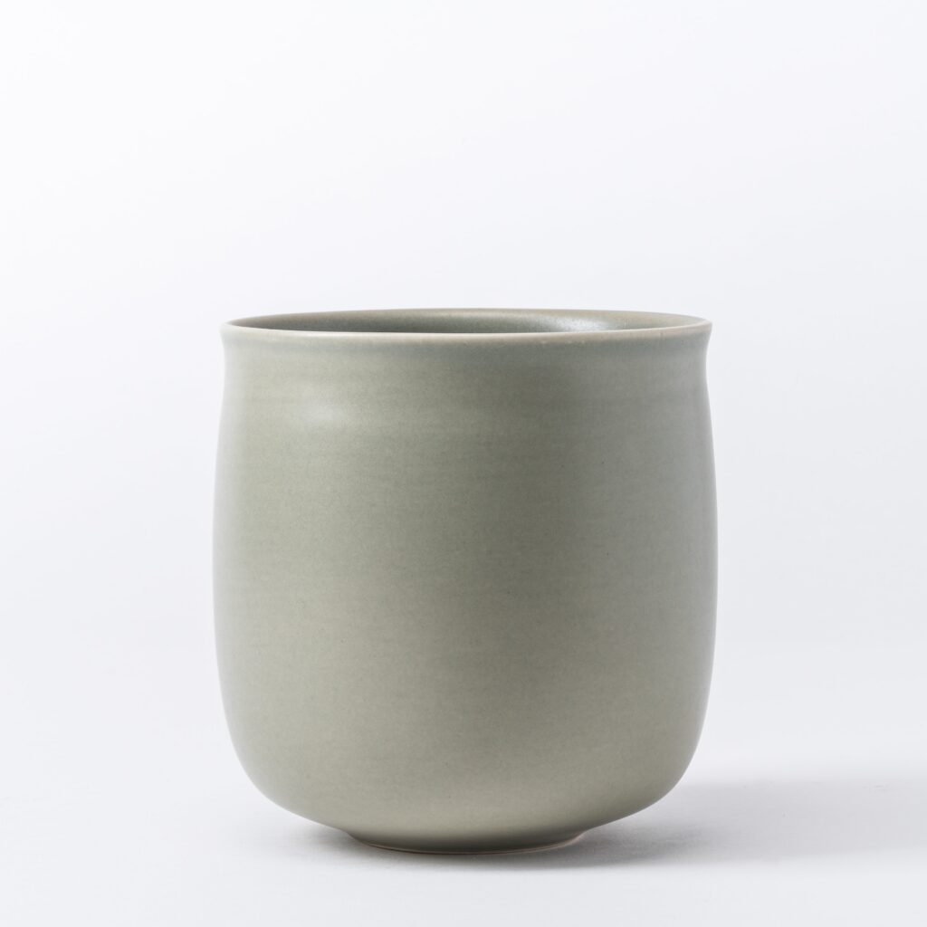 Green Decorative Form Vase