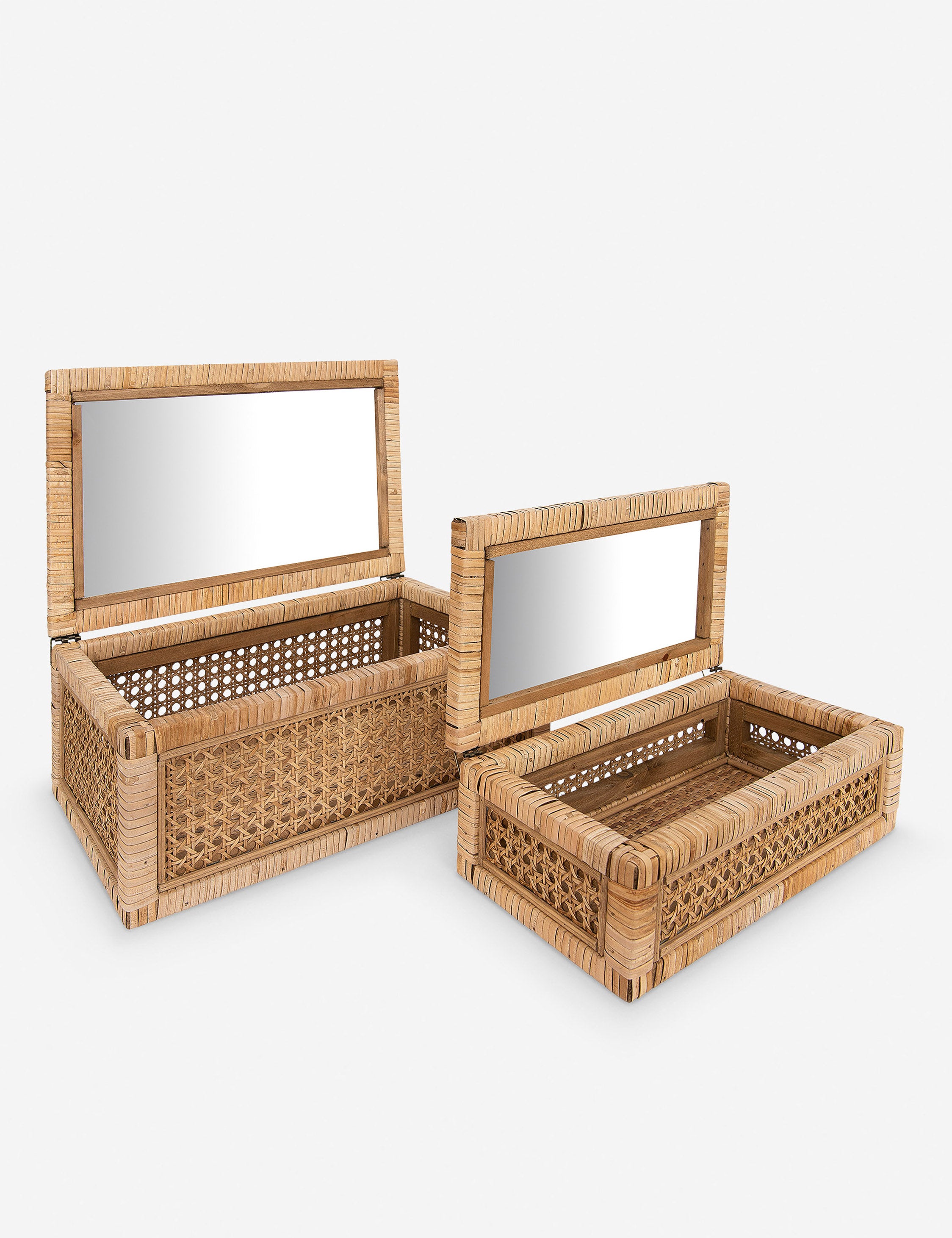 Natural Organic Glass Decorative Display Tray