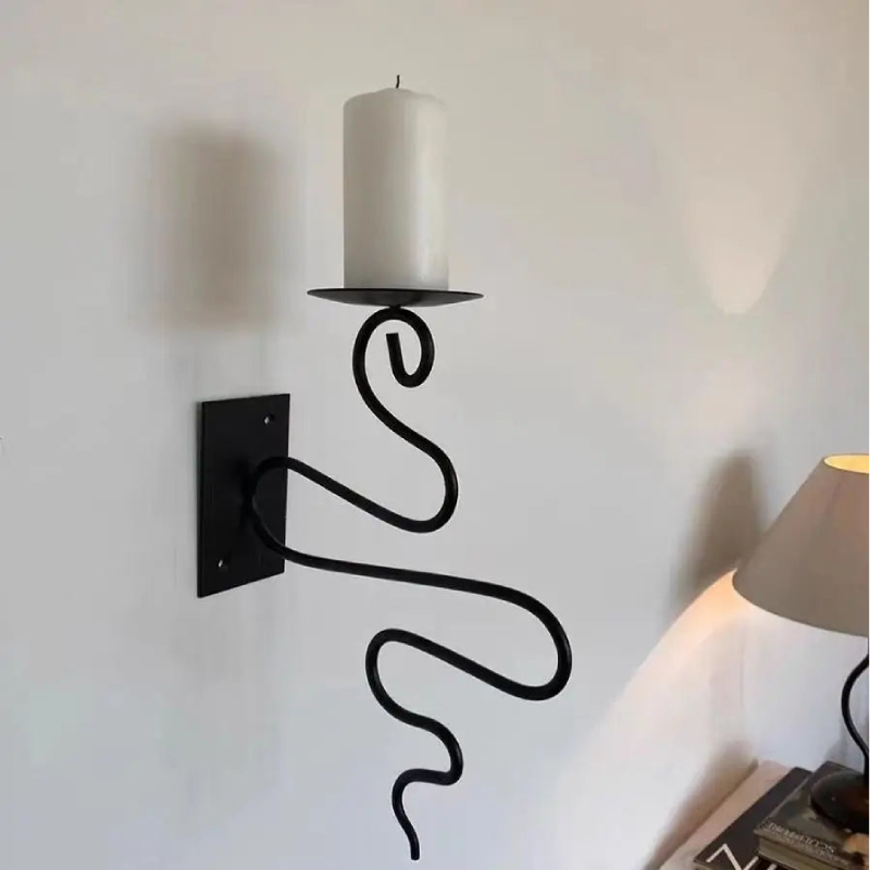 Wave Iron Candle Holder - Image 3