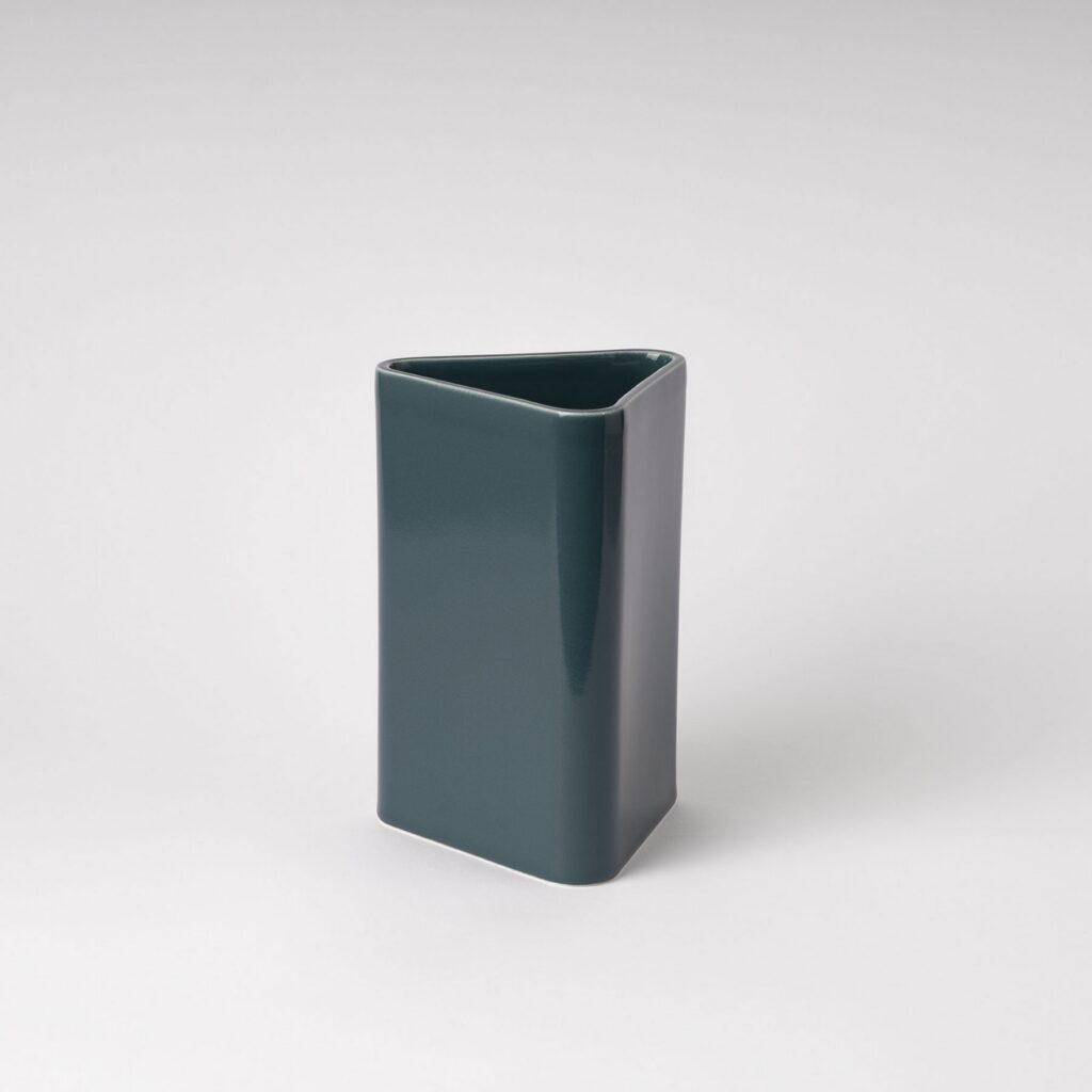 Blue Decorative Form Vase