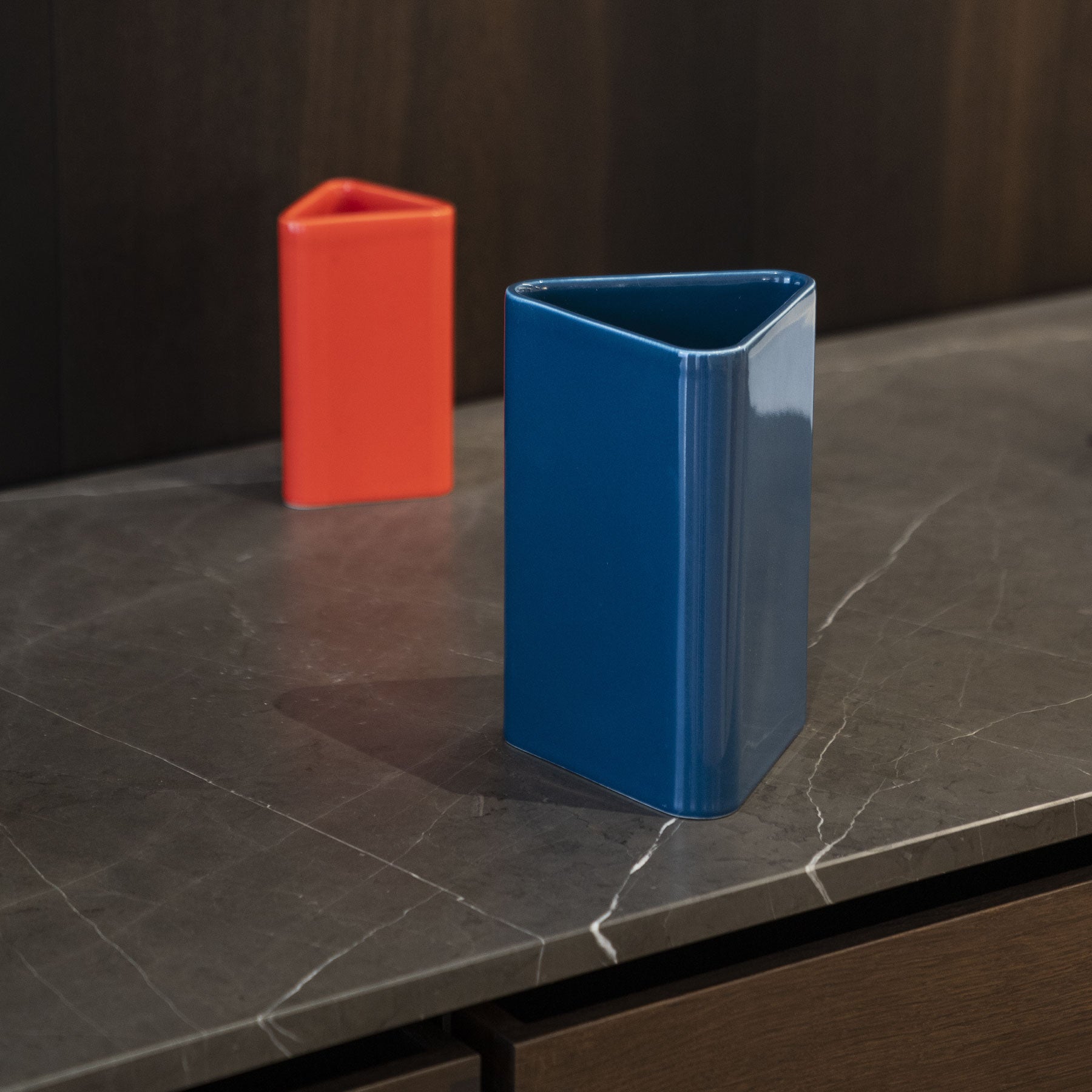 Geometric Decorative Form Vase - Image 2