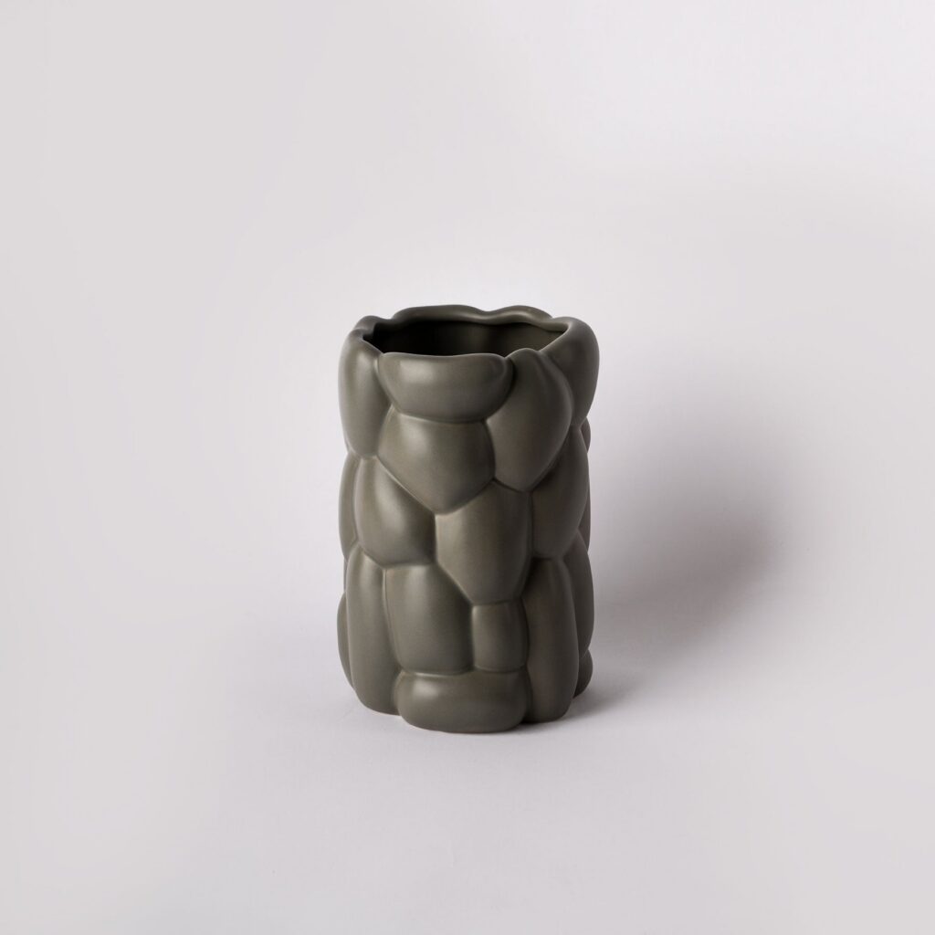 Green Decorative Form Vase