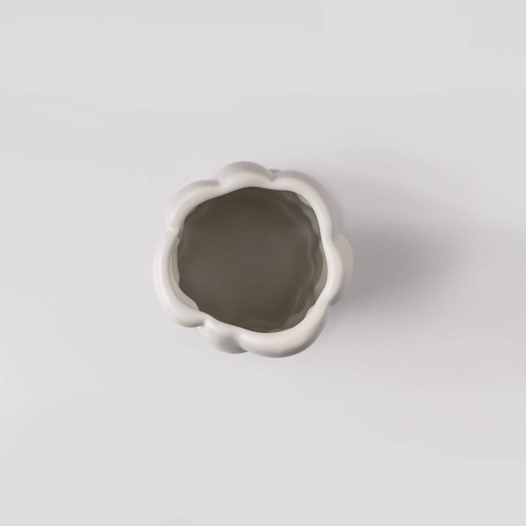 Gray Decorative Form Vase - Image 3