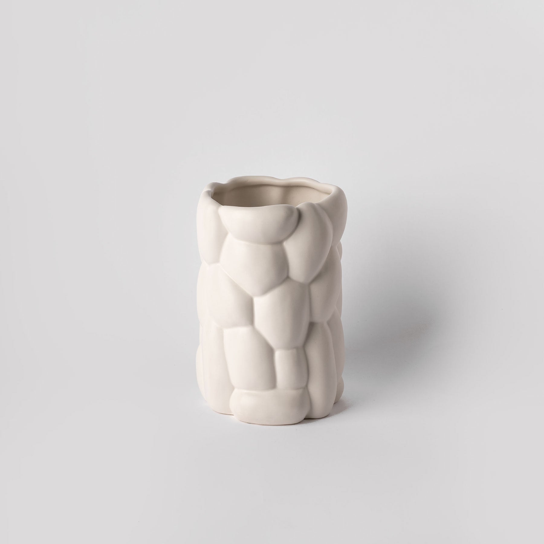 Gray Decorative Form Vase