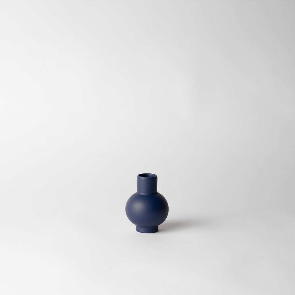 Blue Decorative Form Vase
