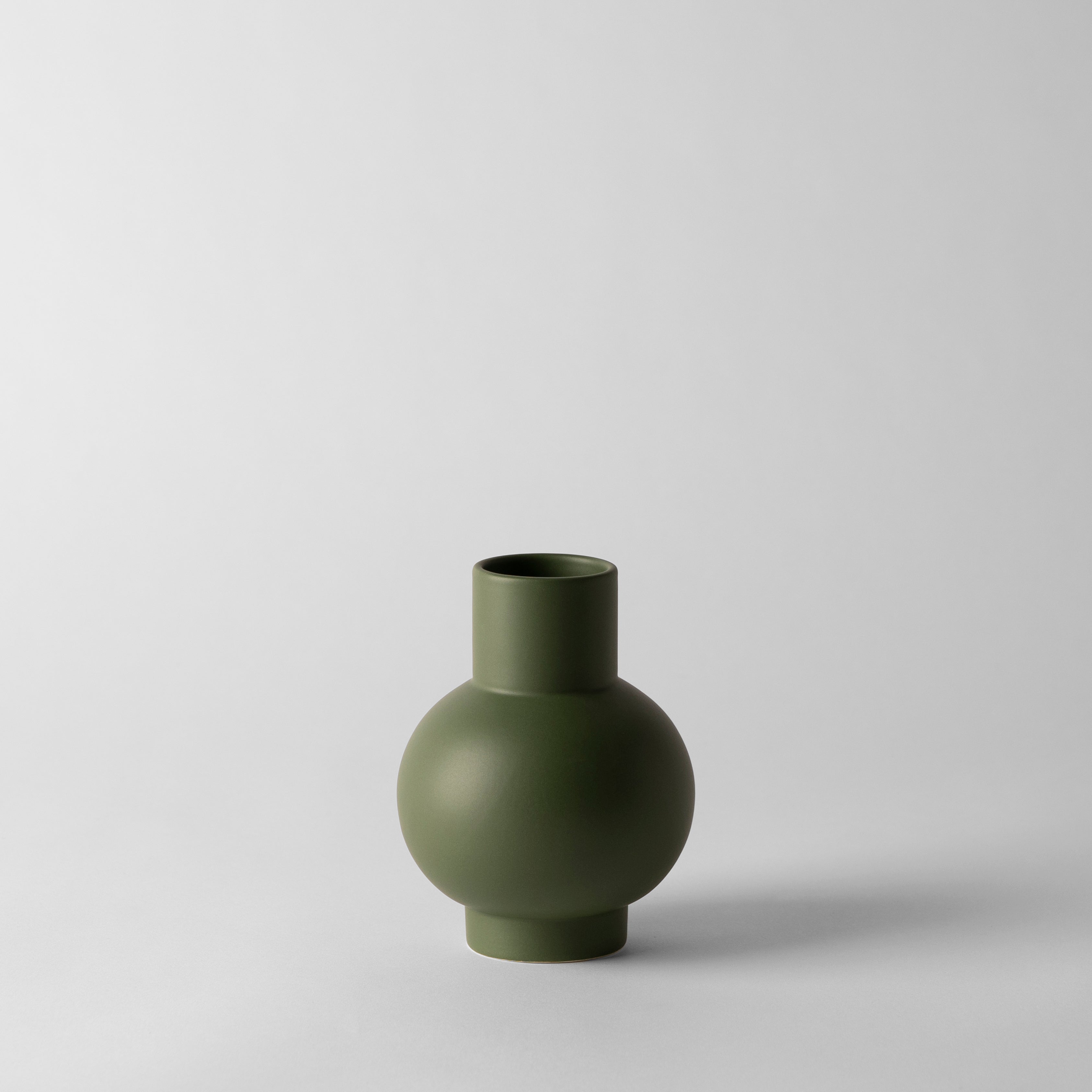 Green Decorative Form Vase