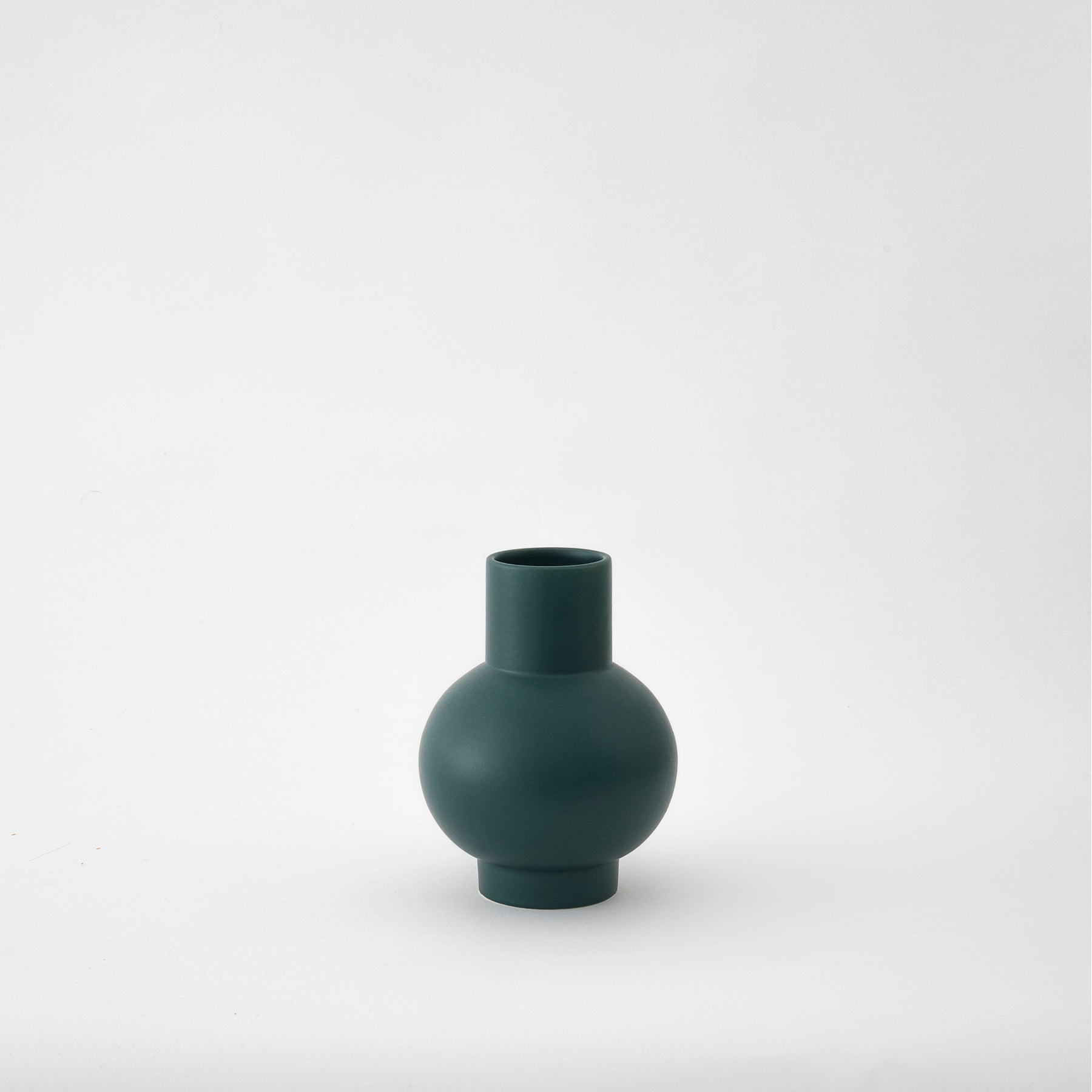 Green Decorative Form Vase