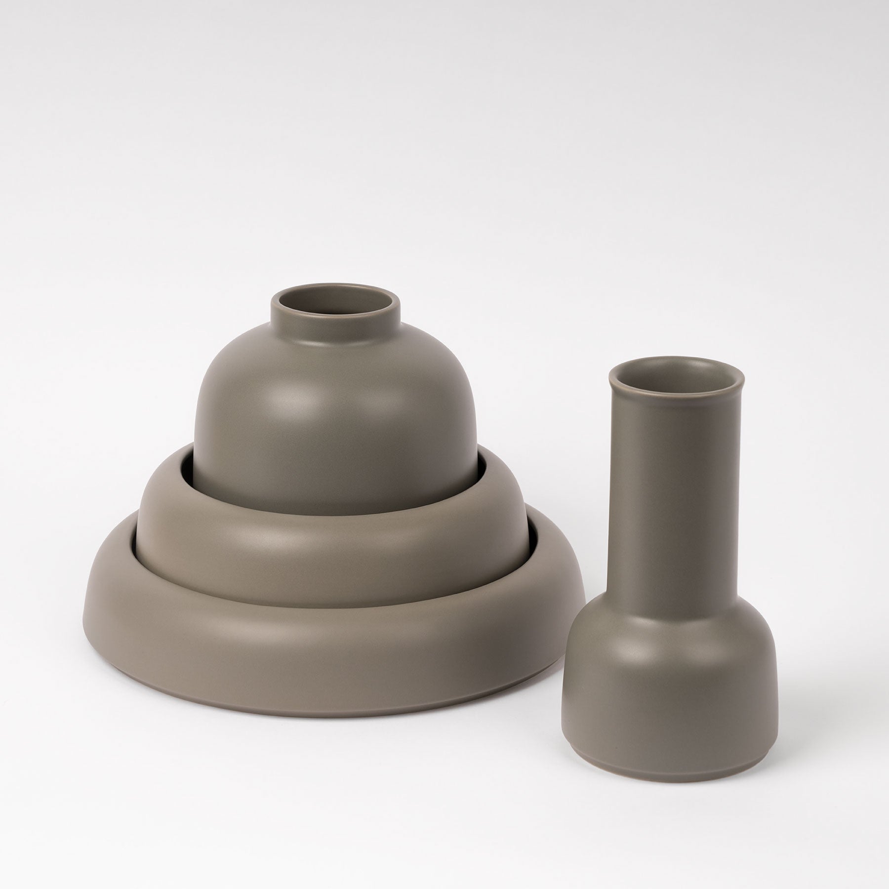Green Decorative Form Vase - Image 4