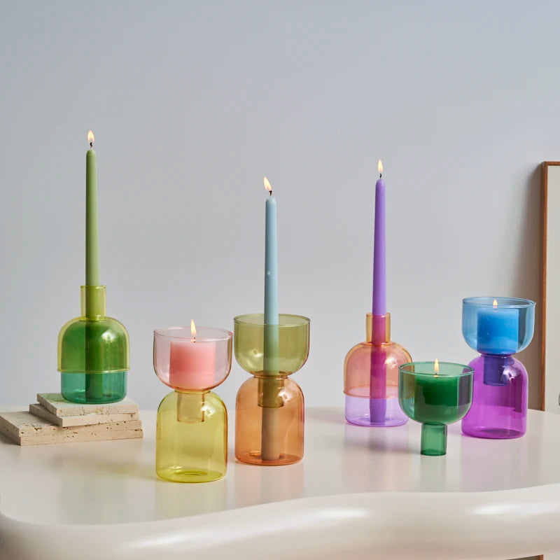 Glass Candle Holder - Image 4