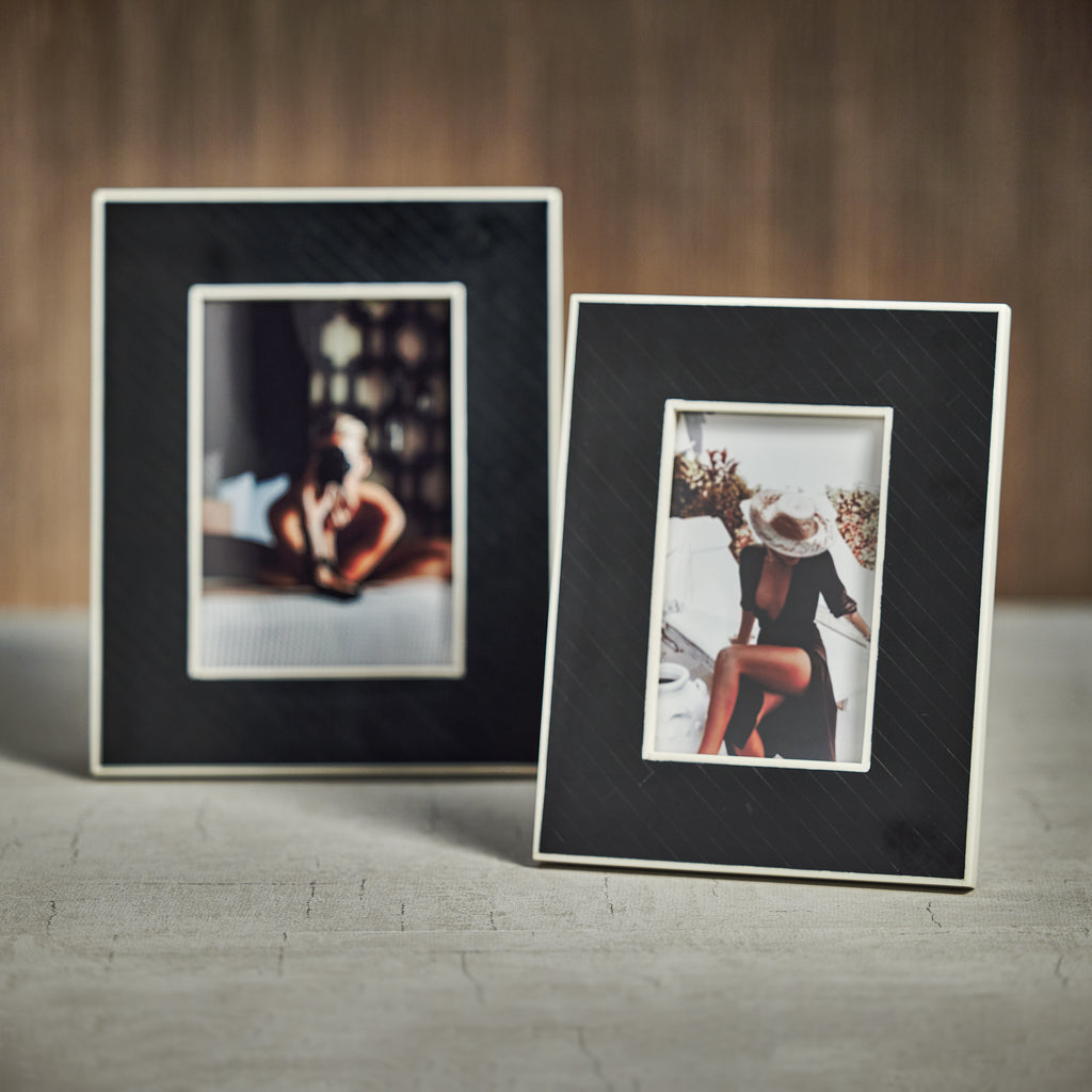 Black Bone Decorative Photo Frame - Image 2