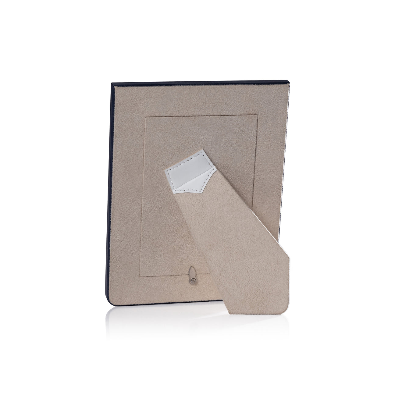 White Leather Decorative Photo Frame - Image 6