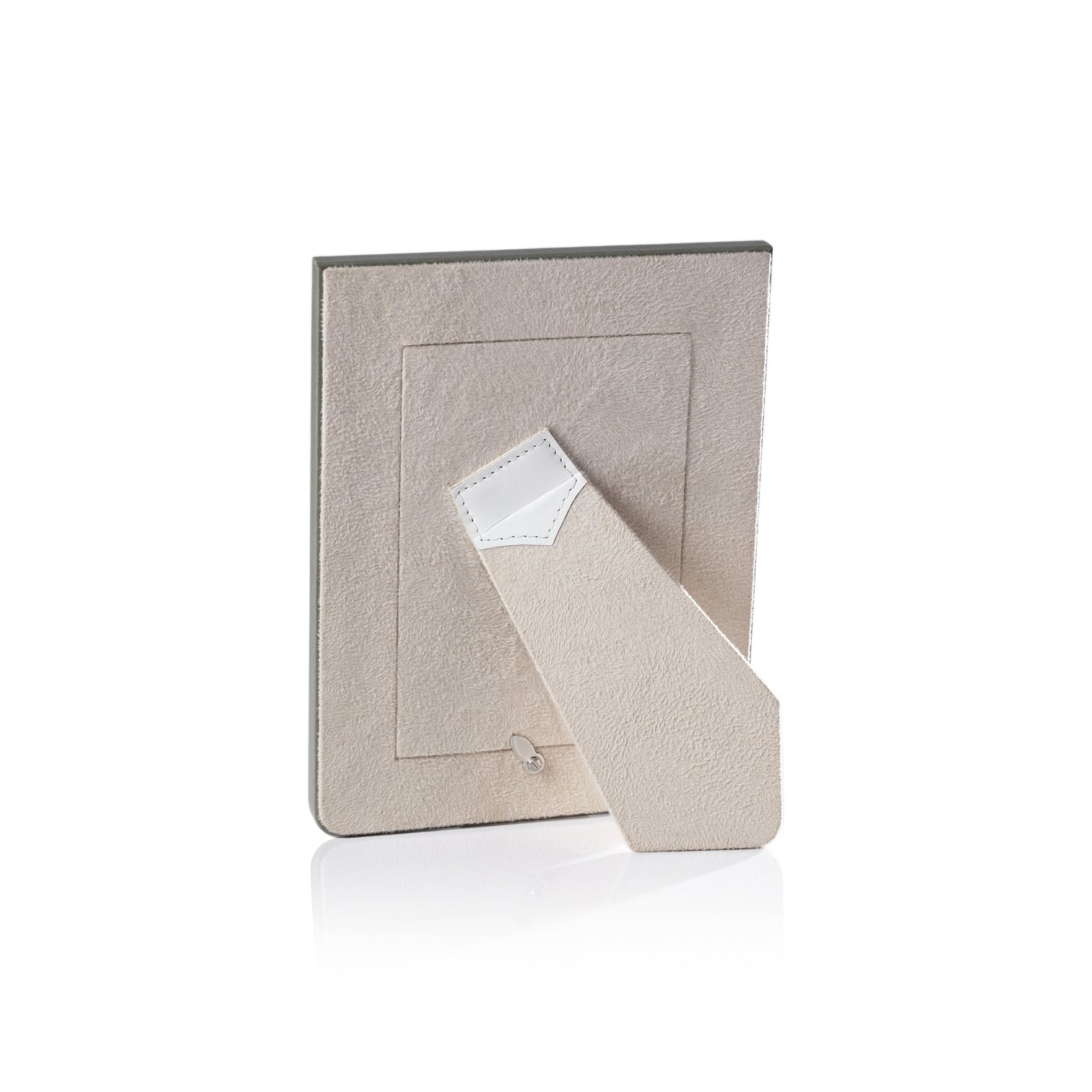 White Leather Decorative Photo Frame - Image 6