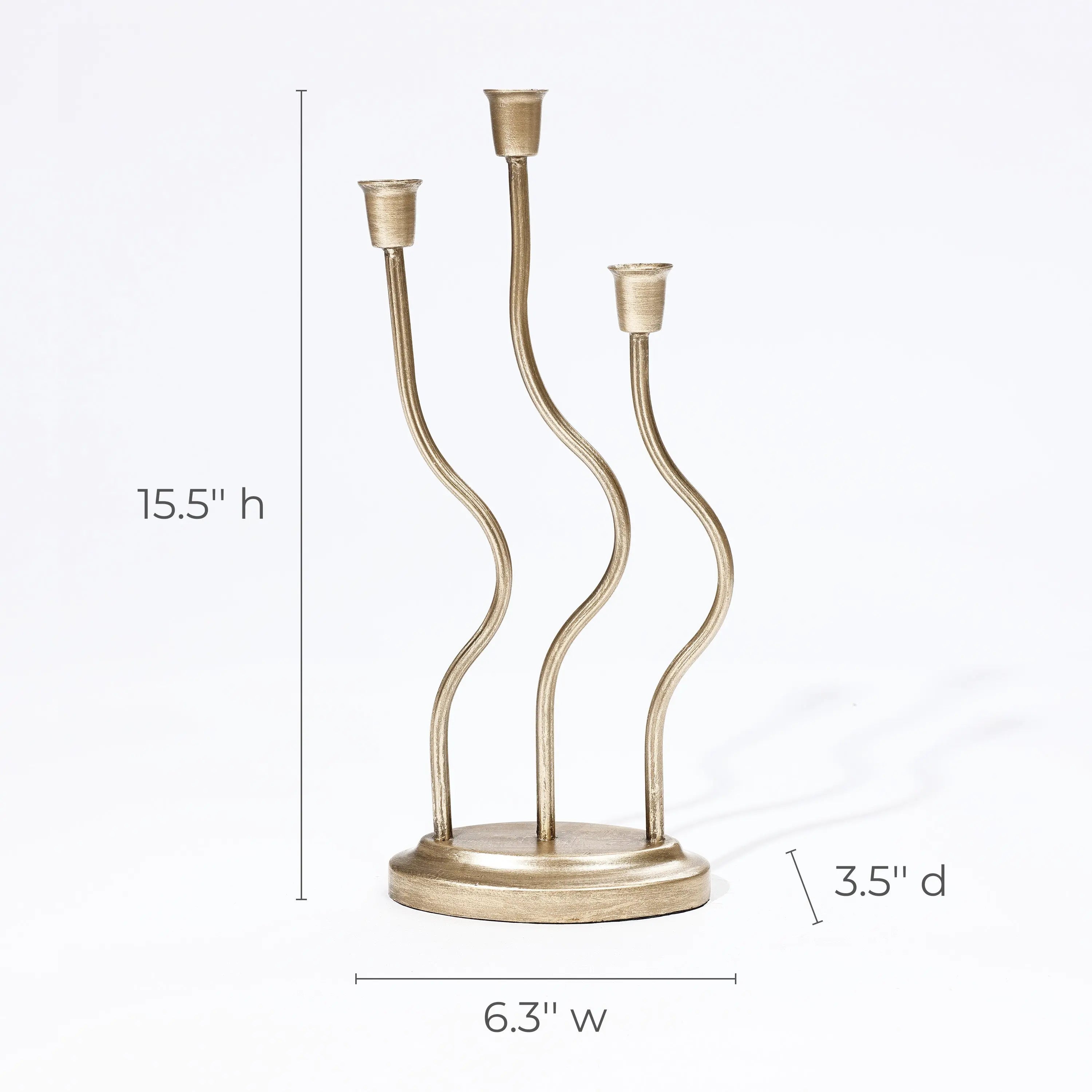 Gold Candle Holder - Image 8