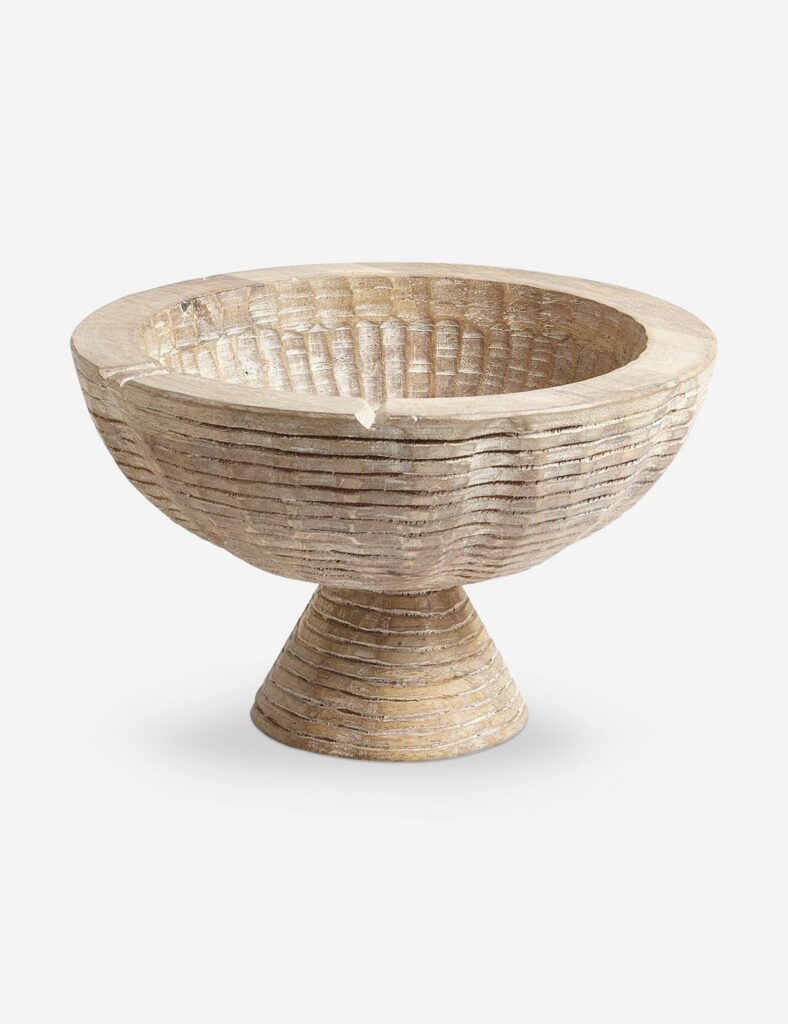 Natural Organic Decorative Accent Bowl